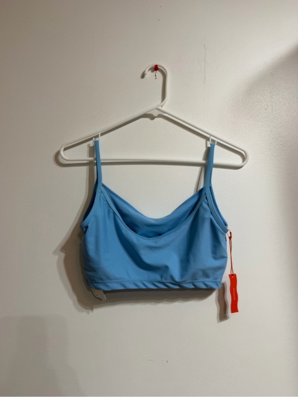 Free People x Ookioh Blue Seattle Swim Top Bralette Bikini NWT Size S